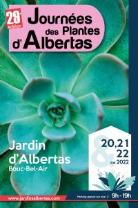 Les Journées des Plantes d'Albertas. Du 20 au 22 mai 2022 à Bouc-Bel-Air. Bouches-du-Rhone. 